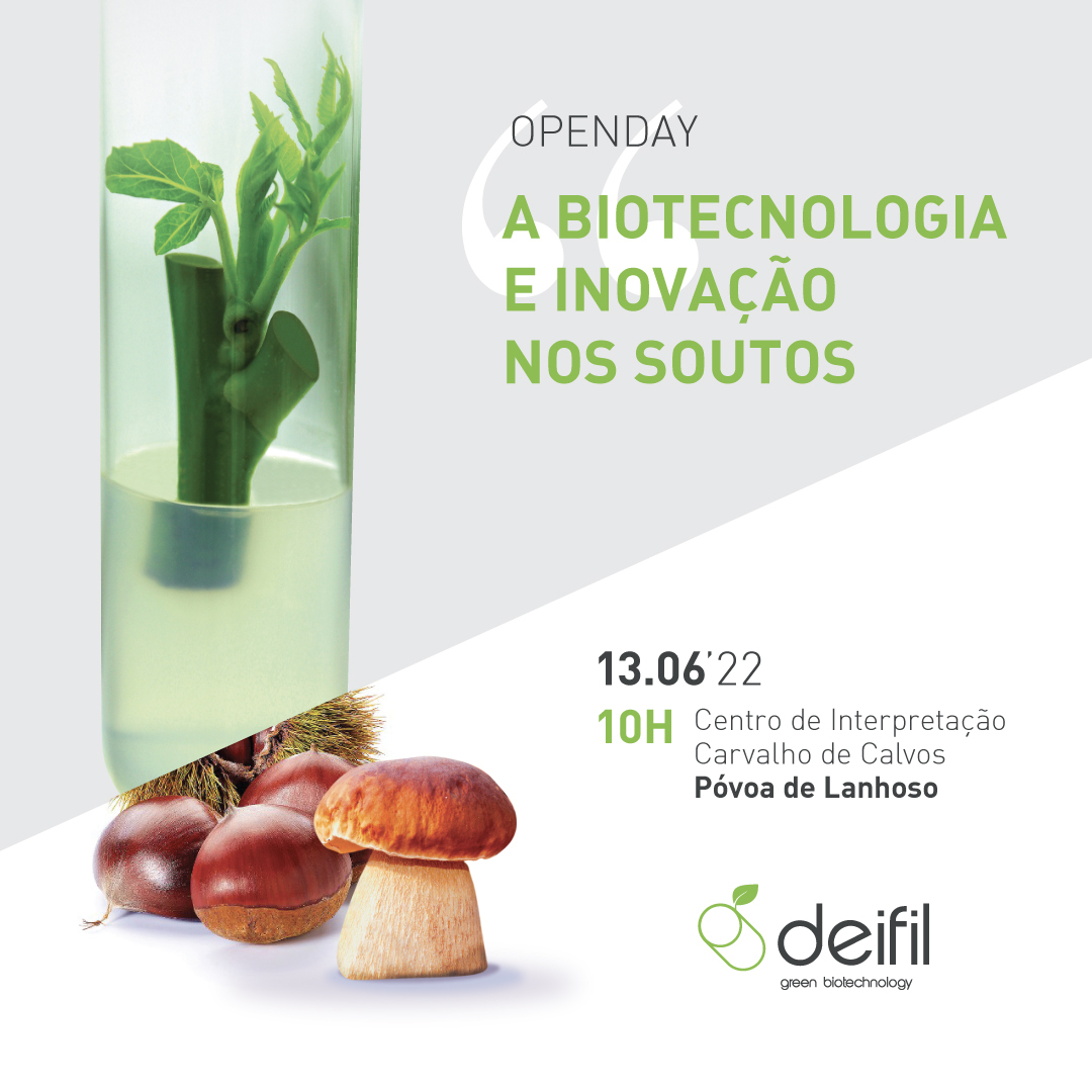 Openday - A Biotecnologia e Inovação nos Soutos